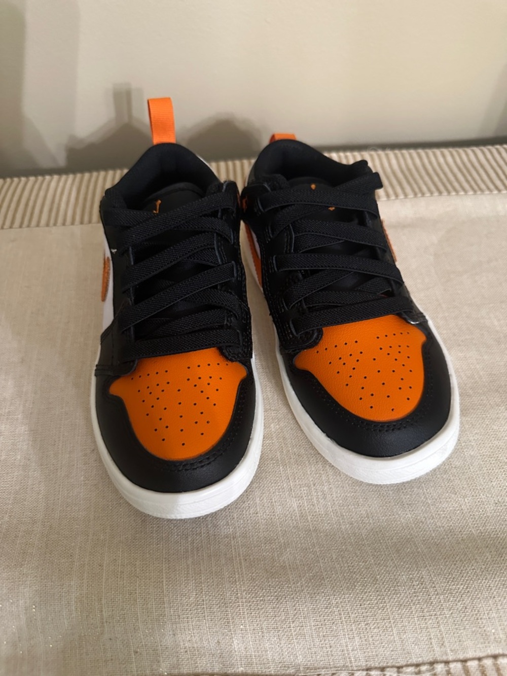 Nike Kids Sneakers Black Orange